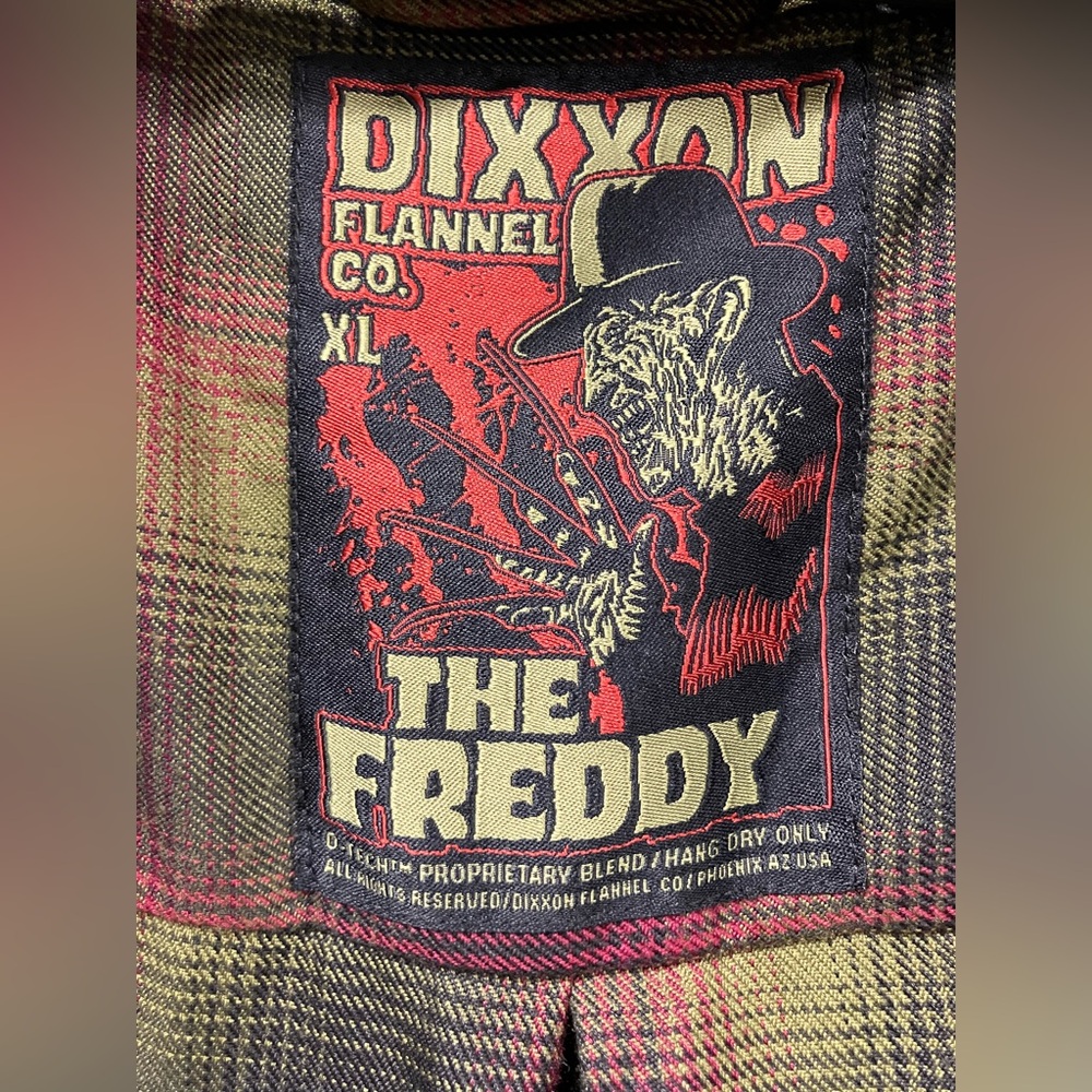 DIXXON “The Freddy” Flannel Men’s XL Limited Edition